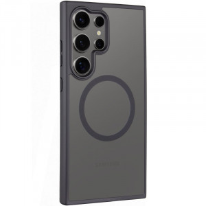 TPU+PC чехол Metal Buttons with  Magnetic Safe Colorful для Samsung Galaxy S25 Ultra
