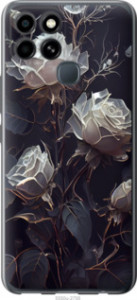 Чехол Розы 2 для Infinix Smart 6