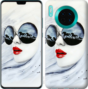 

Чехол Девушка акварелью для Huawei Mate 30 Pro 875558