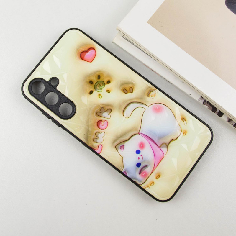 Фото TPU+PC чехол Prisma Fluffie для Samsung Galaxy A25 5G (Luck) в магазине vchehle.ua