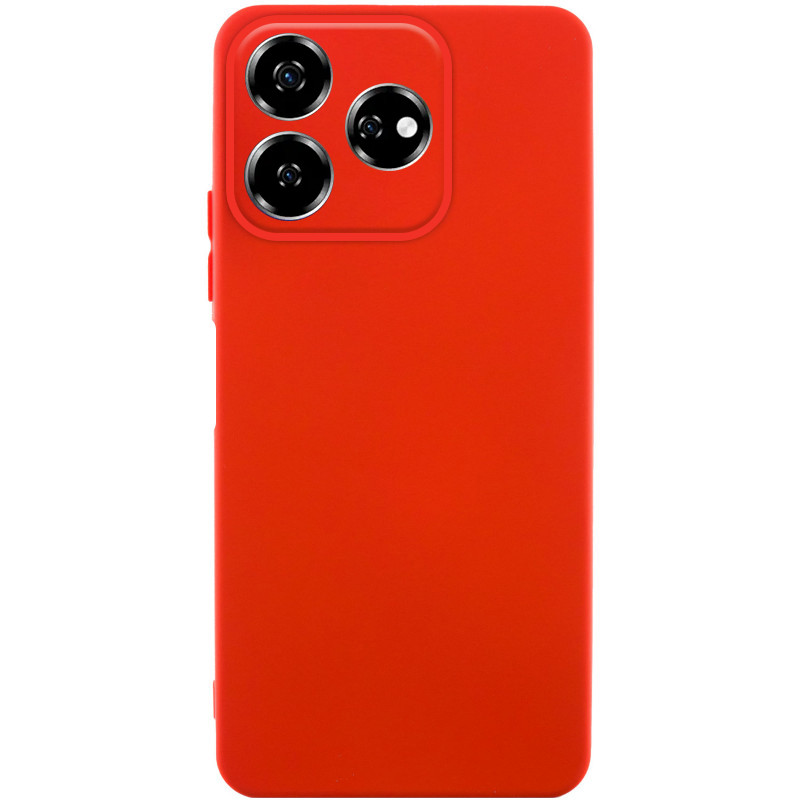 Чохол TPU GETMAN Liquid Silk Full Camera на ZTE Nubia V60 (Червоний / Red)