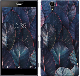 

Чехол Листья v3 для Sony Xperia T2 Ultra Dual D5322 91360