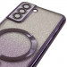 Фото TPU чехол Delight case with Magnetic Safe с защитными линзами на камеру для Samsung Galaxy S21 FE (Фиолетовый / Deep Purple) в магазине vchehle.ua