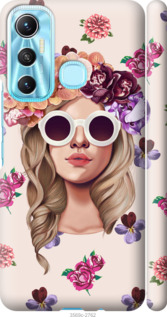 

Чохол Дівчина з квітами v2 на Infinix Hot 11 1428850