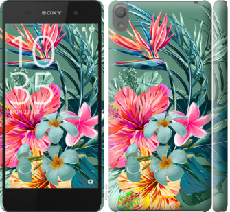

Чехол Тропические цветы v1 для Sony Xperia E5 F3311 845081