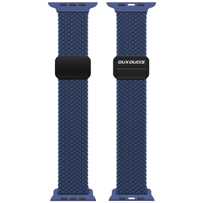 Фото Ремінець Dux Ducis Nylon Woven для Apple Watch 38/40/41/42mm(ser.10) (Storm Blue) на vchehle.ua