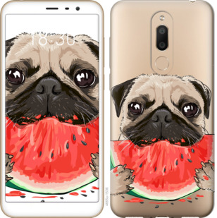 

Чехол Мопс и арбуз для Meizu M6T 843715
