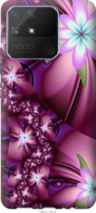 Чехол Цветочная мозаика для Realme Narzo 50A