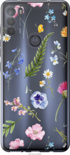 

Чехол Цветочный фон v2 для Motorola G50 1440511