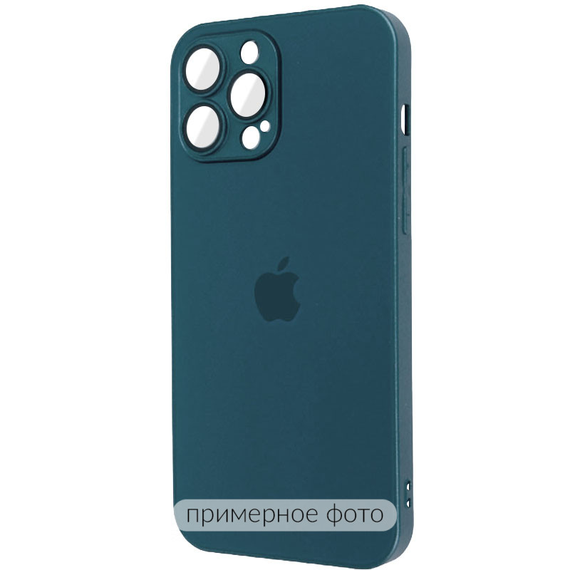 Фото Чохол TPU+Glass Sapphire matte case на Apple iPhone 12 (6.1") (Navy Blue) на vchehle.ua
