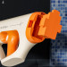 Купить Водный аккумуляторный автомат Water Gun 185-66 (400ml) with lithium battery (White / Orange) на vchehle.ua
