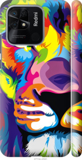 

Чохол Різнобарвний лев на Xiaomi Redmi 10C 1396302