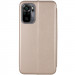 Фото Шкіряний чохол-книжка Classy на Xiaomi Redmi Note 10 / Note 10s / Poco M5s (Золотий) на vchehle.ua