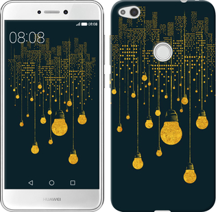 

Чехол Иллюстрация ночного города для Huawei P8 Lite (2017) 592437