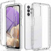 Чохол TPU + PC Full Body з захистом 360 на Samsung Galaxy A32 4G (Прозорий)