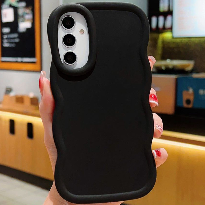 Купити Чохол TPU Ripple на Samsung Galaxy A35 (Black) на vchehle.ua