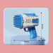 Пистолет для мыльных пузырей Bubble Gun 698-20 с насадками на 32/45 отверстий 50ml (Blue) в магазине vchehle.ua