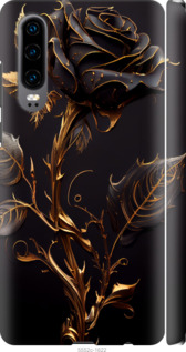 Чохол Троянда 3 на Huawei P30