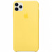 Чехол Silicone Case (AA) для Apple iPhone 11 Pro (5.8") (Желтый / Canary Yellow)
