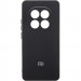 Чохол Silicone Cover Lakshmi Full Camera (AA) with logo на Xiaomi Redmi Note 14 Pro+ 5G (Чорний / Black)