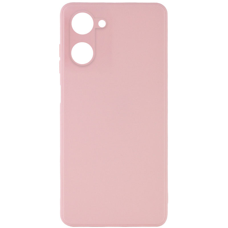 Силіконовий чохол Candy Full Camera на Realme C33 (Рожевий / Pink Sand)