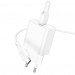 Фото СЗУ Borofone BA72A Spring QC3.0 (1USB-A) + кабель USB to Type-C (White) на vchehle.ua