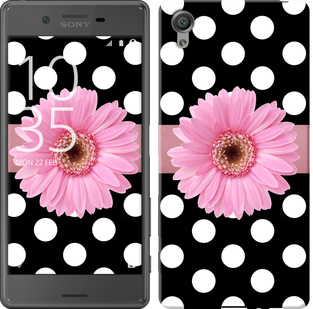 Чехол Горошек 2 для Sony Xperia X F5122