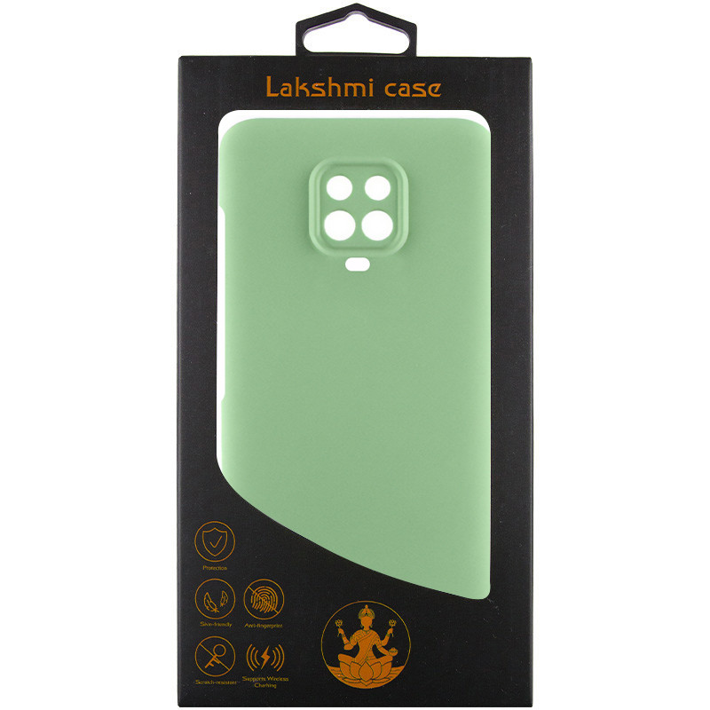 Чехол Silicone Cover Lakshmi Full Camera (AAA) для Xiaomi Redmi Note 9s / Note 9 Pro /Note 9 Pro Max (Мятный / Mint) в магазине vchehle.ua