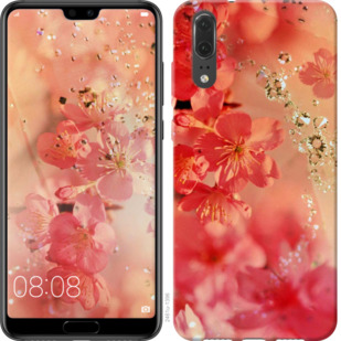 

Чехол Розовые цветы для Vivo V17 Neo 779972