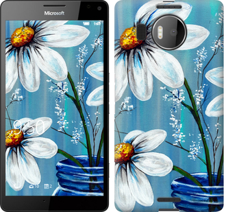

Чохол Красиві арт-ромашки на Microsoft Lumia 950 XL Dual Sim 324498