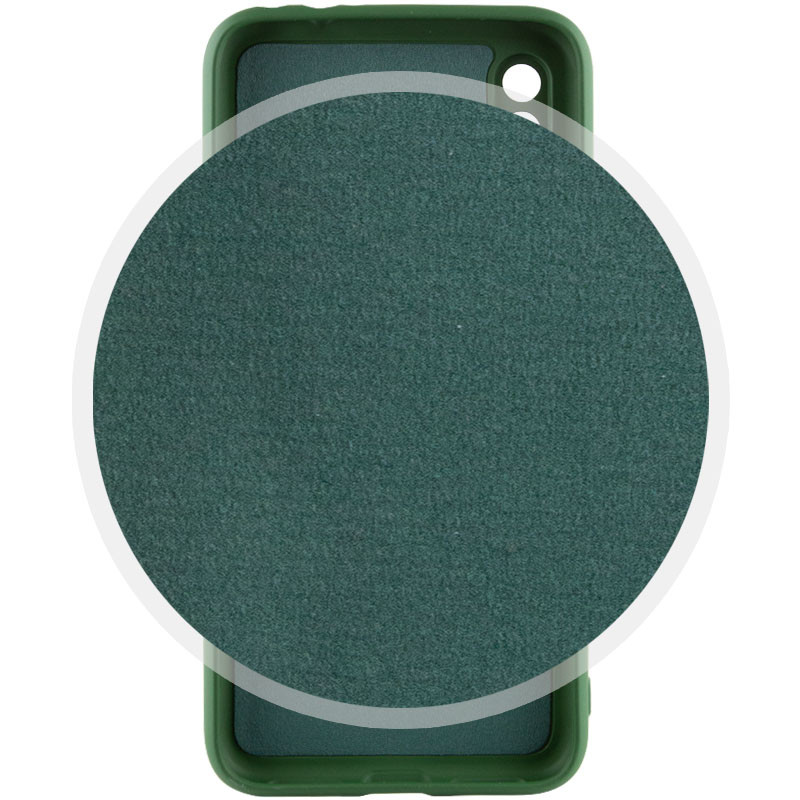 Фото Чохол TPU GETMAN Liquid Silk Full Camera на Xiaomi Redmi Note 7 / Note 7 Pro / Note 7s (Зелений / Dark green) в маназині vchehle.ua