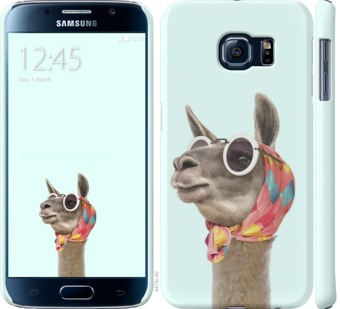 

Чехол Модная лама для Samsung Galaxy S6 G920 752948