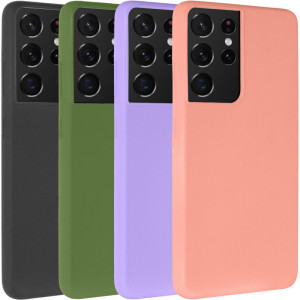 Чехол Silicone Cover Lakshmi (AA) для Samsung Galaxy S21 Ultra