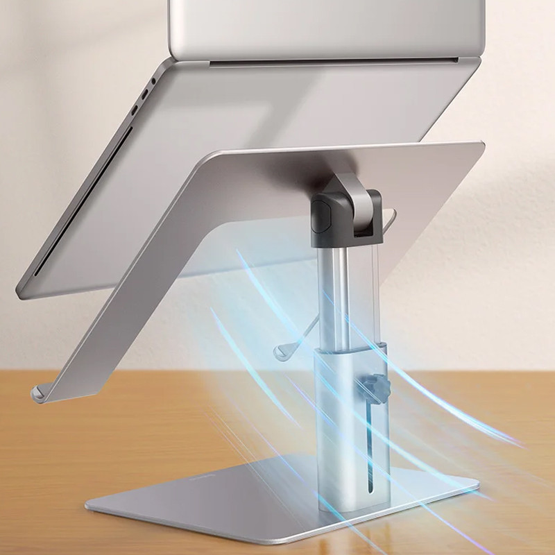 Купить Подставка для ноутбука Baseus Adjustable (LUJS000012) (Silver) на vchehle.ua
