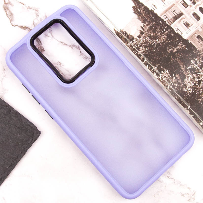 Чехол TPU+PC Lyon Frosted для Xiaomi Redmi Note 9 / Redmi 10X (Purple) в магазине vchehle.ua