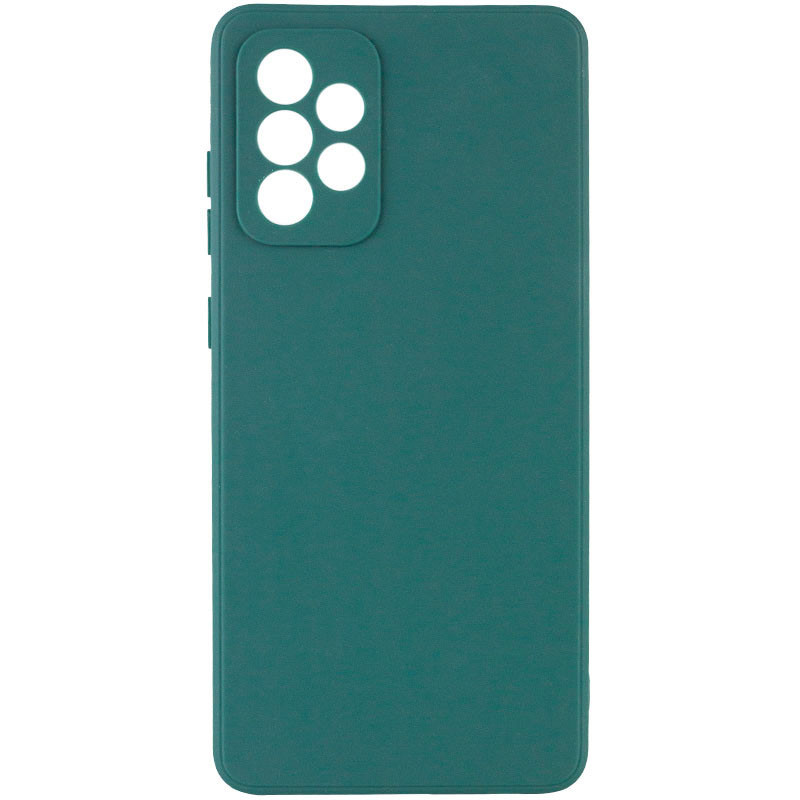 Силиконовый чехол Candy Full Camera для Samsung Galaxy A52 4G / A52 5G / A52s (Зеленый / Green)