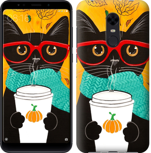 

Чехол Осенний кот для Xiaomi Redmi 5 Plus 639775