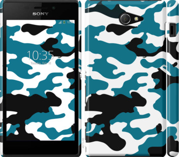 

Чохол Камуфляж прозорий фон на Sony Xperia M2 D2305 912991