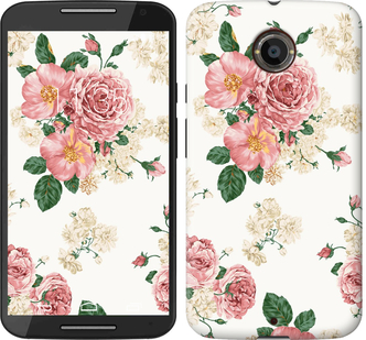 

Чехол цветочные обои v1 для Motorola Moto X2 642458