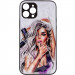 TPU+PC чохол Prisma Ladies Full Camera на Apple iPhone 12 Pro (6.1") (Purple)