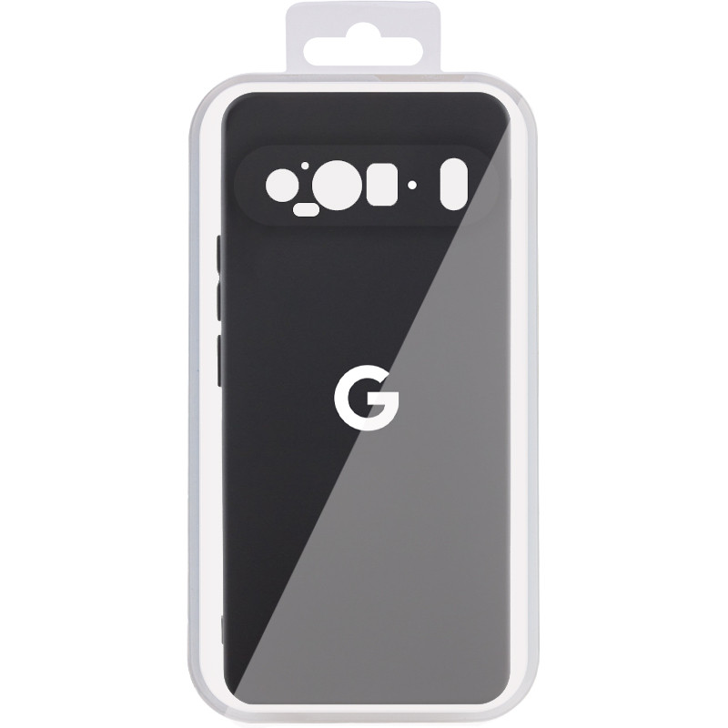 Фото Чехол Silicone Cover Lakshmi Full Camera (AA) with logo для Google Pixel 9 Pro XL (Черный / Black) на vchehle.ua