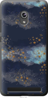 

Чехол Ночь золотые звезды для Asus ZenFone 6 A600CG 1406529