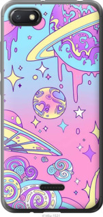 Чехол Розовая галактика для Xiaomi Redmi 6A