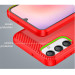 Фото TPU чехол Slim Series для Samsung Galaxy A24 4G (Красный) в магазине vchehle.ua