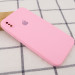 Фото Чехол Silicone Case Square Full Camera Protective (AA) для Apple iPhone XS / X (5.8") (Розовый / Light pink) на vchehle.ua