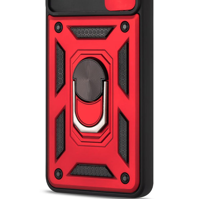 

Ударостійкий чохол Camshield Serge Ring for Magnet для Xiaomi Redmi Note 9 Pro (Червоний) 1162361