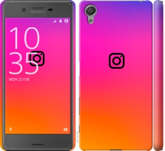 

Чохол Instagram на Sony Xperia X F5122 730852
