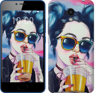 

Чехол Арт-девушка в очках для Meizu M5c 626583