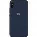 Чохол Silicone Cover Full Protective (AA) на Xiaomi Redmi 9A (Синій / Midnight Blue)