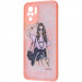 TPU+PC чохол WAVE Cartoon на Xiaomi Redmi Note 10 / Note 10s (Mood love)